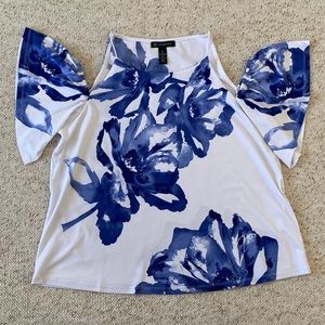Floral print top